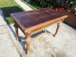 Antique card table, card table