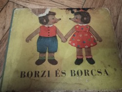 Borzi és Borcsa 1961-es mesekönyv