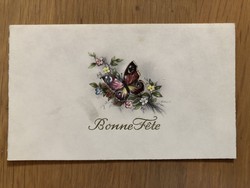 Antique mini postcard, greeting card