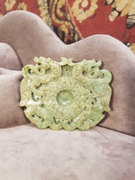 19th Century Green Jade Carving
