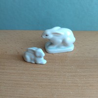 Aquincum porcelain mini rabbits