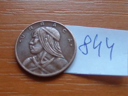 Panama 1 centesimo 1980 bronze, u r r a c a # 844