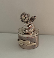 925-Ancient silver-plated toothpick