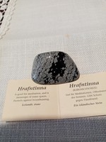 Bross, kitűző izlandi kőből