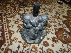A három grácia - asztali kerámia csopor  - figurás lámpa