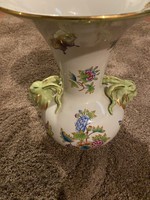 Herend vase with a ram's head for sale!