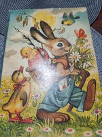 Retro húsvéti souvenir , ajándék könyv 70 es évekből!