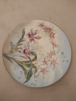 Antique porcelain centerpiece painted Art Nouveau serving bowl 1