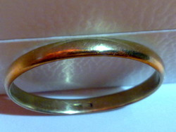 Antik arany karika gyűrű