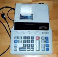 Számológép papírtartó nélkül SHARP EL 2630 L működik