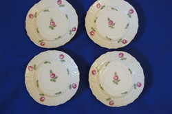 Bécsi rózsás süteményes tányérok