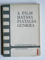 The impact of the film on our youth, 300 copies, book in good condition, rare !!!