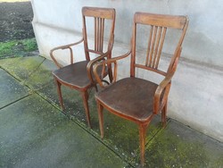 Ritka Különleges Eredeti állapotban Thonet Karfás székek párban!!!