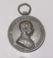 Franz Joseph, bronze medal of valor! Without tape! As shown in the pictures!