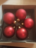 Globus márkájú Karácsonyfa díszek Piros