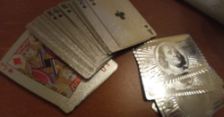 Ezüst 100 dolláros póker kártya