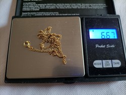 18 karátos arany nyaklánc 6,6 gram Molandakosnak