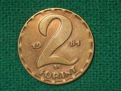 2 Forint 1981 ! Szép !
