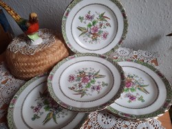 Tuscan márkájú, angol porcelán tányér/sütis tányér,  XX.szd második fele, 6 db