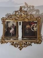 Old empire/art nouveau mirror (tukor)
