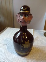 Ceramic bottle, the head is a stopper (or something ...)