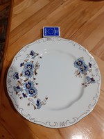 1 db Zsolnay búzavirágos lapos tányér