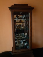 Showcase from clock cabinet