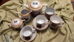 Antique Teapot Set with Angelica Kauffman Scene