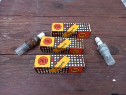 Retro Czechoslovak pal super spark plugs for motorcycle