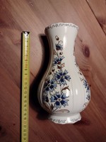 Búzavirág mintás Zsolnay váza hibátlan állapotban eladó