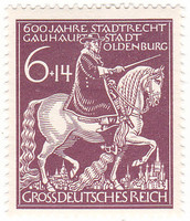 Nagynémet Birodalom félpostai bélyeg 1945