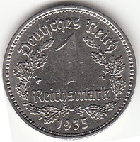 Német III. Birodalom 1 MÁRK  1935A