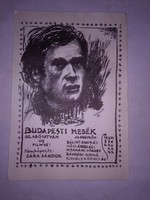 Budapesti mesék film plakát, reklám szórólap - 1977 - Szabó István filmje