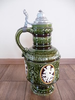 Schütz large jar with lid, ornament object