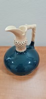 Zsolnay openwork neck decanter spout from the end of the 19th century