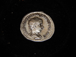 Silver denarius marcus antonius gordianus (159-238), in excellent condition