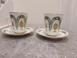 Lomomosov porcelán csésze  pár