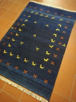 215 X 120 cm nomadic gabbeh hand-knotted rug for sale