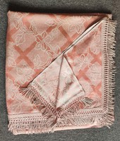 Silk embroidery bedspread