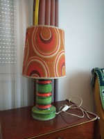 Larger retro ceramic table lamp
