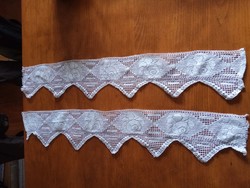 2 pcs 64x12 cm shelf with lace