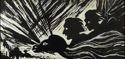 1G932 20th Century European Painter: Infinite Story Inspired