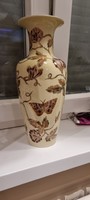 Zsolnay pillangos vaza 35cm