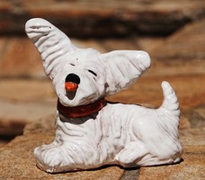 Art deco puppy - 12.5 cm x 12.5 cm