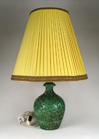 1G979 Jelzett olasz Perugia majolika lámpa állólámpa 55 cm