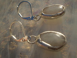 Set moonstone handmade earrings