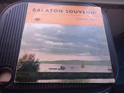Vintage bakelit: Balaton souvenir/Balatoni emlék  (1982) - Endie részére