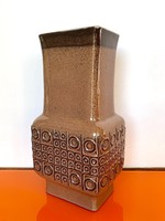 Városlődi ritka iparművészeti kerámia váza