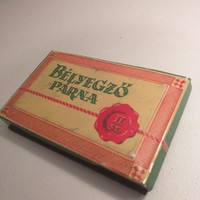 Old metal boxed stamp pad