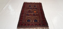 2938 Afghan baluchi nomadic hand wool persian rug 138x84cm free courier